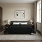 Anthracite Quilted Winter Duvet 135 x 200 cm