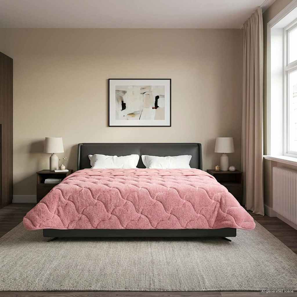 Anthracite Quilted Winter Duvet 135 x 200 cm