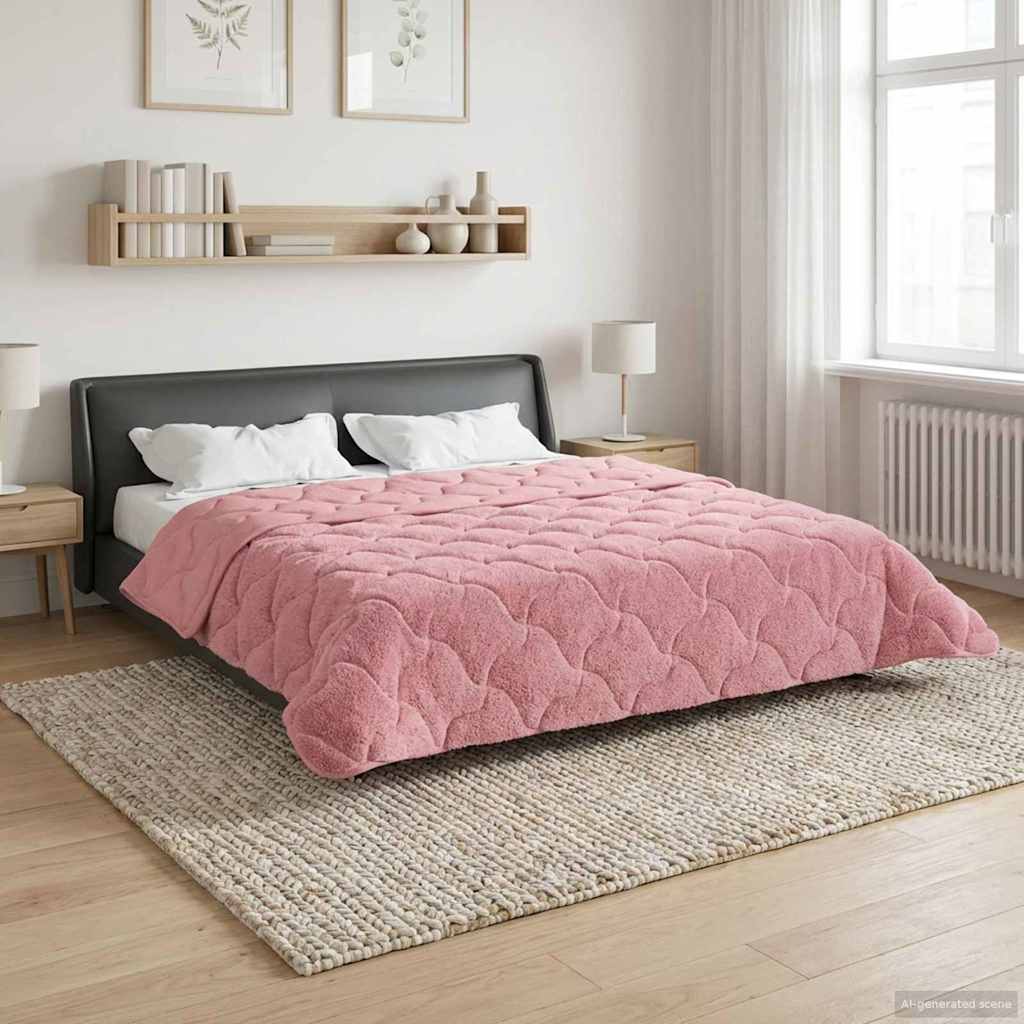 Anthracite Quilted Winter Duvet 135 x 200 cm