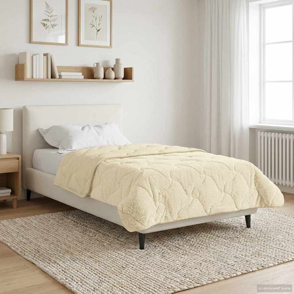 Anthracite Quilted Winter Duvet 135 x 200 cm