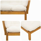 132 x 92 x 82 cm Madera de acacia
