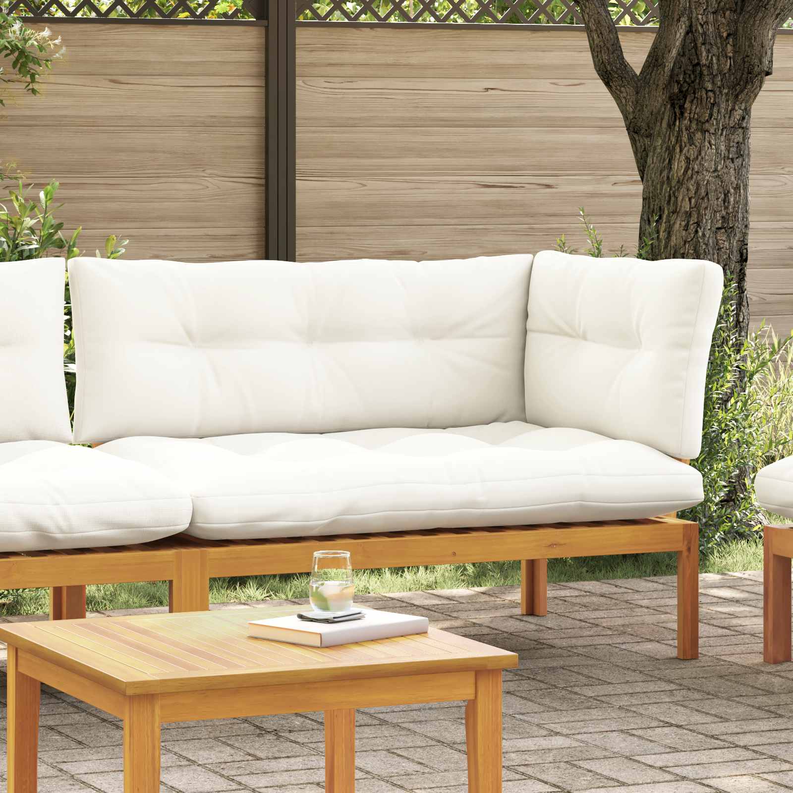 132 x 92 x 82 cm Madera de acacia