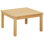 Mesa de Café Acacia clara 110 x 110 x 45 cm