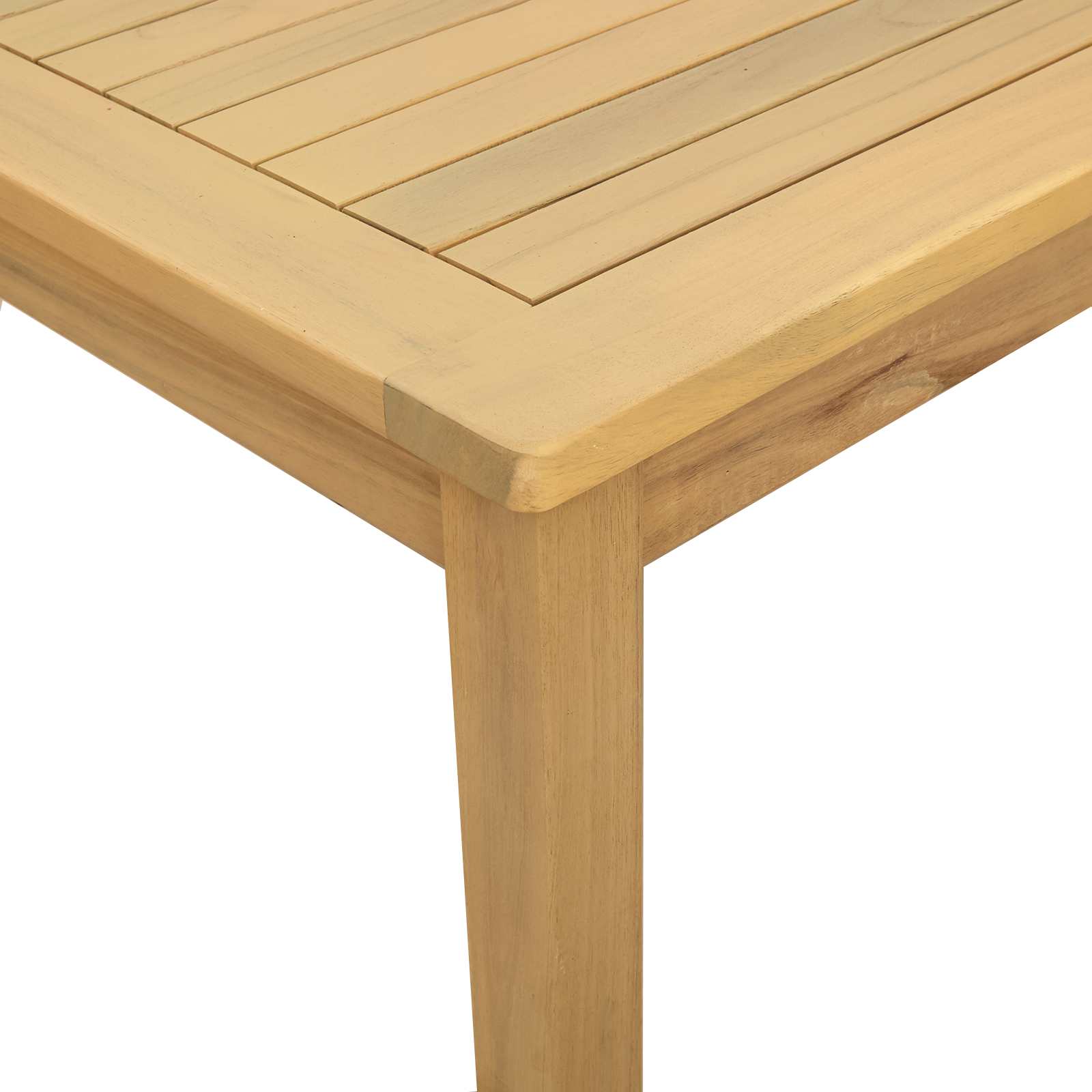 Mesa de Café Acacia clara 110 x 110 x 45 cm