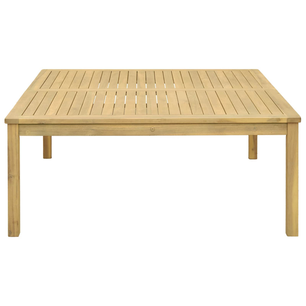 Mesa de Café Acacia clara 110 x 110 x 45 cm