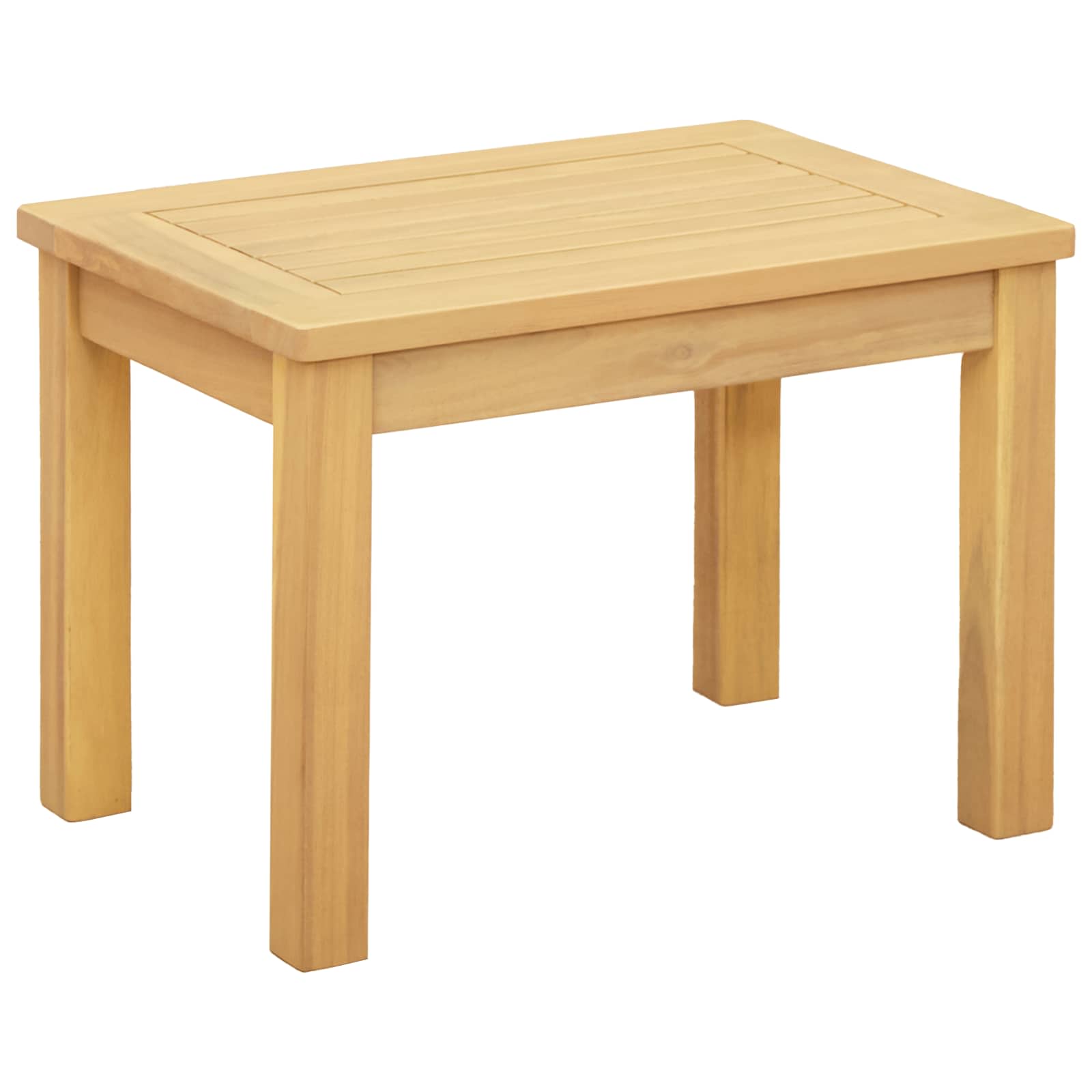 Light Acacia Coffee Table 110 x 110 x 45 cm