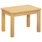 Mesa de Café Acacia clara 110 x 110 x 45 cm