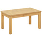 Mesa de Café Acacia clara 110 x 110 x 45 cm