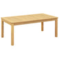 Mesa de Café Acacia clara 110 x 110 x 45 cm