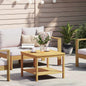 Mesa lateral Aceite Natural 110 x 55 x 45 cm