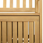 Banco de almacenamiento 120 x 63 x 84 cm Acacia Sólido