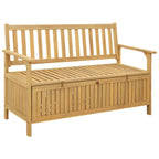 Banco de almacenamiento 120 x 63 x 84 cm Acacia Sólido