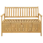 Banco de almacenamiento 120 x 63 x 84 cm Acacia Sólido