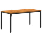 Juego de muebles de exterior 4 pcs Negro ratán sintético