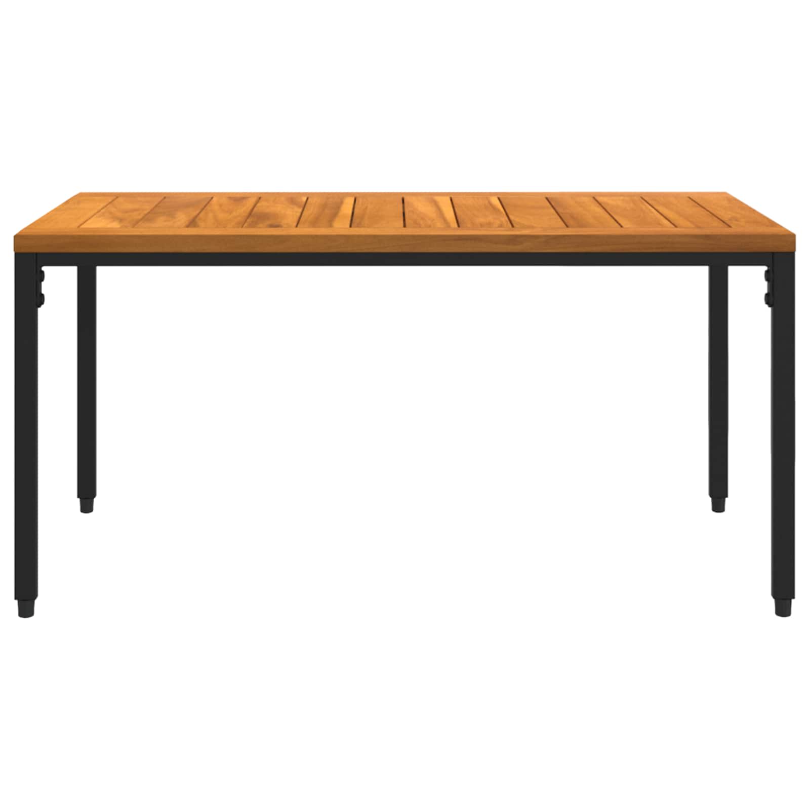 Juego de muebles de exterior 4 pcs Negro ratán sintético