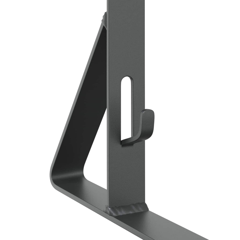 Soporte para Guardia de Nieve 12 pcs Antracita Acero