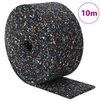 Rollo de gránulos de caucho Negro 1000 x 10 x 0,3 cm Goma