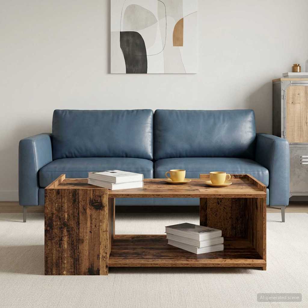 Coffee Table 50.5 x 50 x 33 cm Engineered Wood