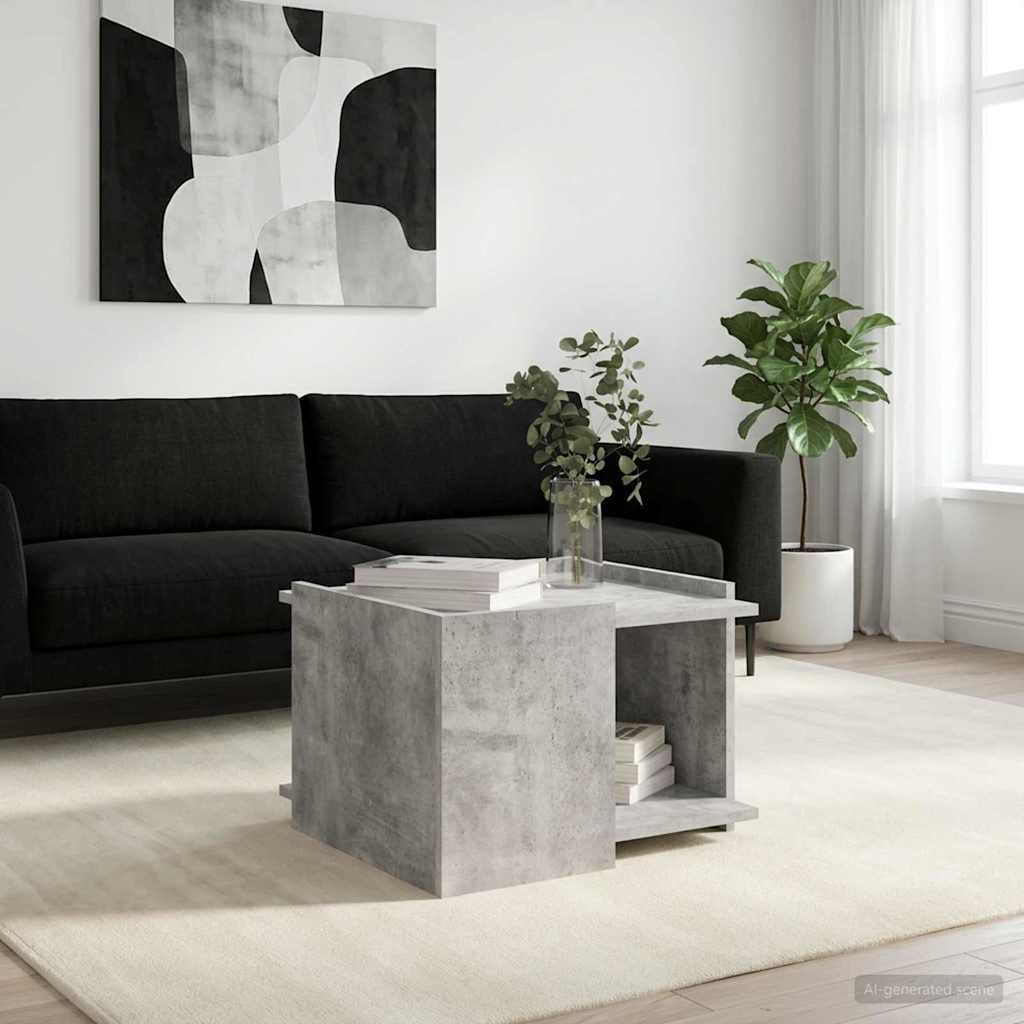 Coffee Table 50.5 x 50 x 33 cm Engineered Wood