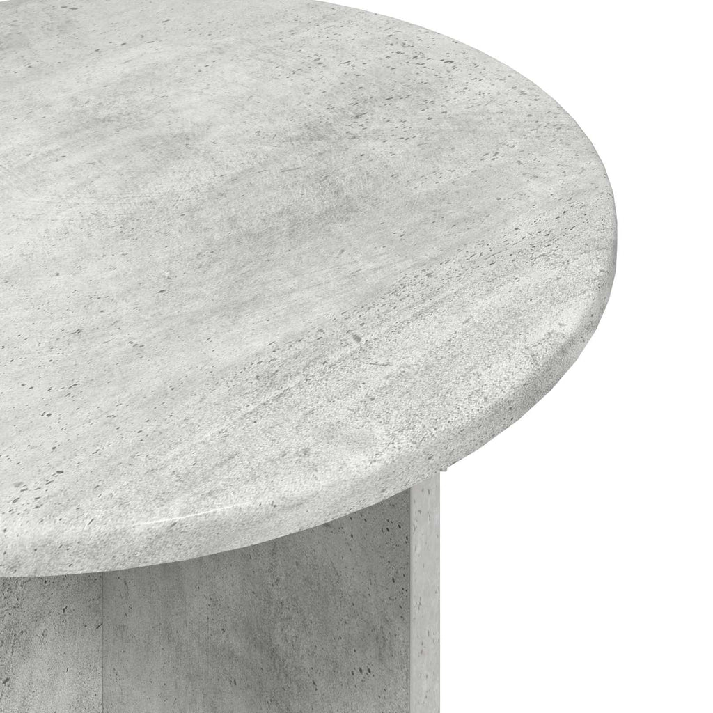 Conjunto de mesas auxiliares 2 pcs Gris Hormigón