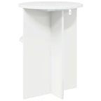 Mesa lateral Brillante Ø 39,5 x 55 cm Madera de Ingeniería