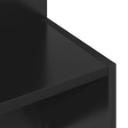 Mesa lateral Roble Negro Ø 39,5 x 55 cm Madera de Ingeniería