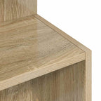 Mesa lateral Roble Sonoma Ø 39,5 x 55 cm Madera de Ingeniería