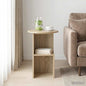 Mesa lateral Roble Sonoma Ø 39,5 x 55 cm Madera de Ingeniería