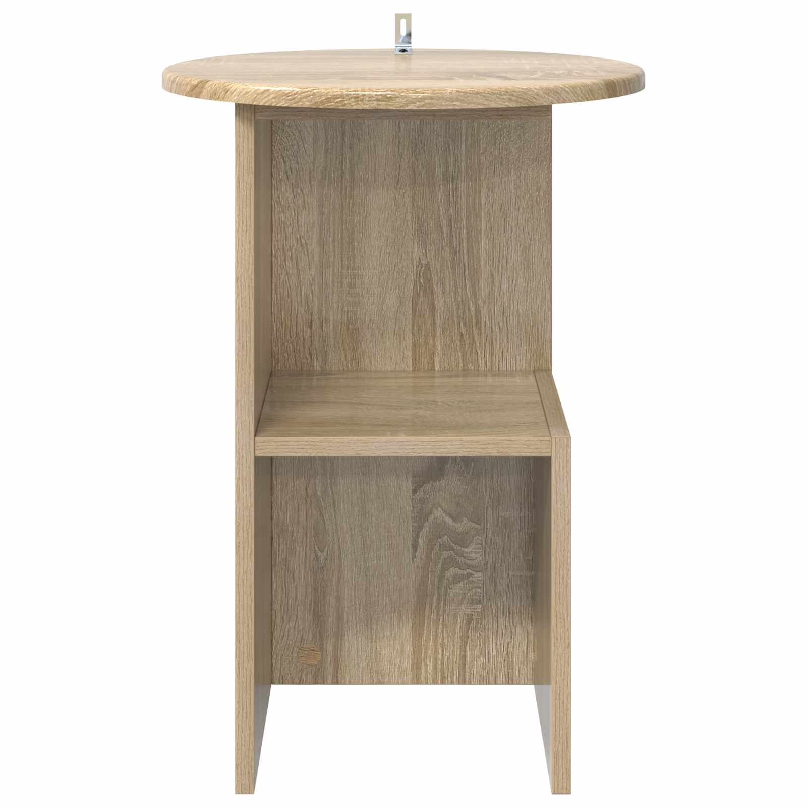 Mesa lateral Roble Sonoma Ø 39,5 x 55 cm Madera de Ingeniería