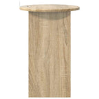 Mesa lateral Roble Sonoma Ø 39,5 x 55 cm Madera de Ingeniería