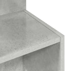 Mesa lateral Gris Hormigón Ø 39,5 x 55 cm Madera de Ingeniería