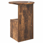 Mesa lateral Roble Ahumado Ø 39,5 x 55 cm Madera de Ingeniería