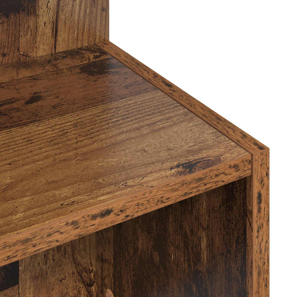 Mesa lateral Madera envejecida Ø 39,5 x 55 cm