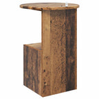 Mesa lateral Madera envejecida Ø 39,5 x 55 cm