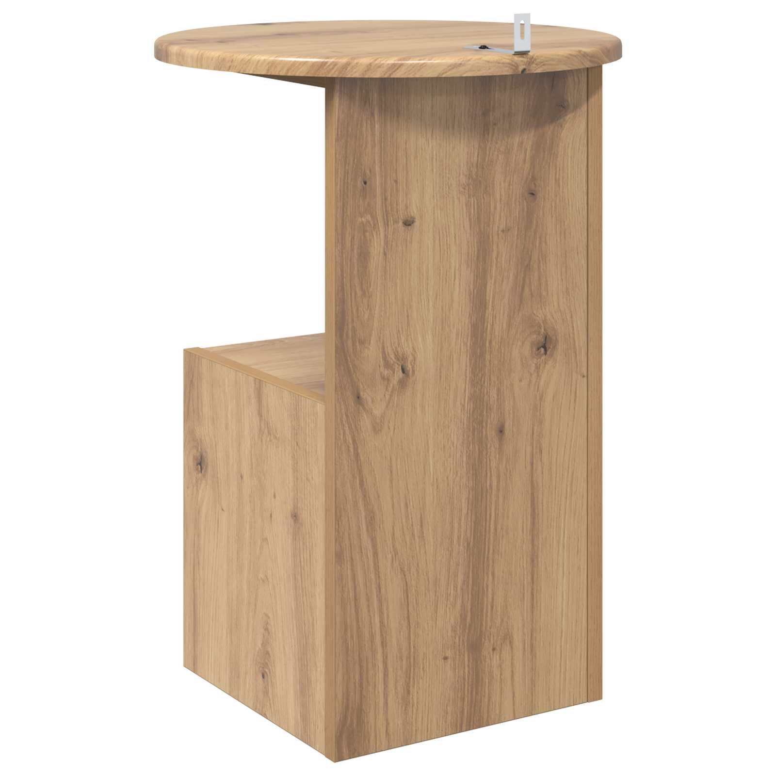 Mesa lateral Roble Artesanal Ø 39,5 x 55 cm