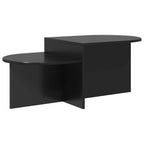 Mesa de Café Roble Negro 100 x 50 x 40 cm Madera de Ingeniería