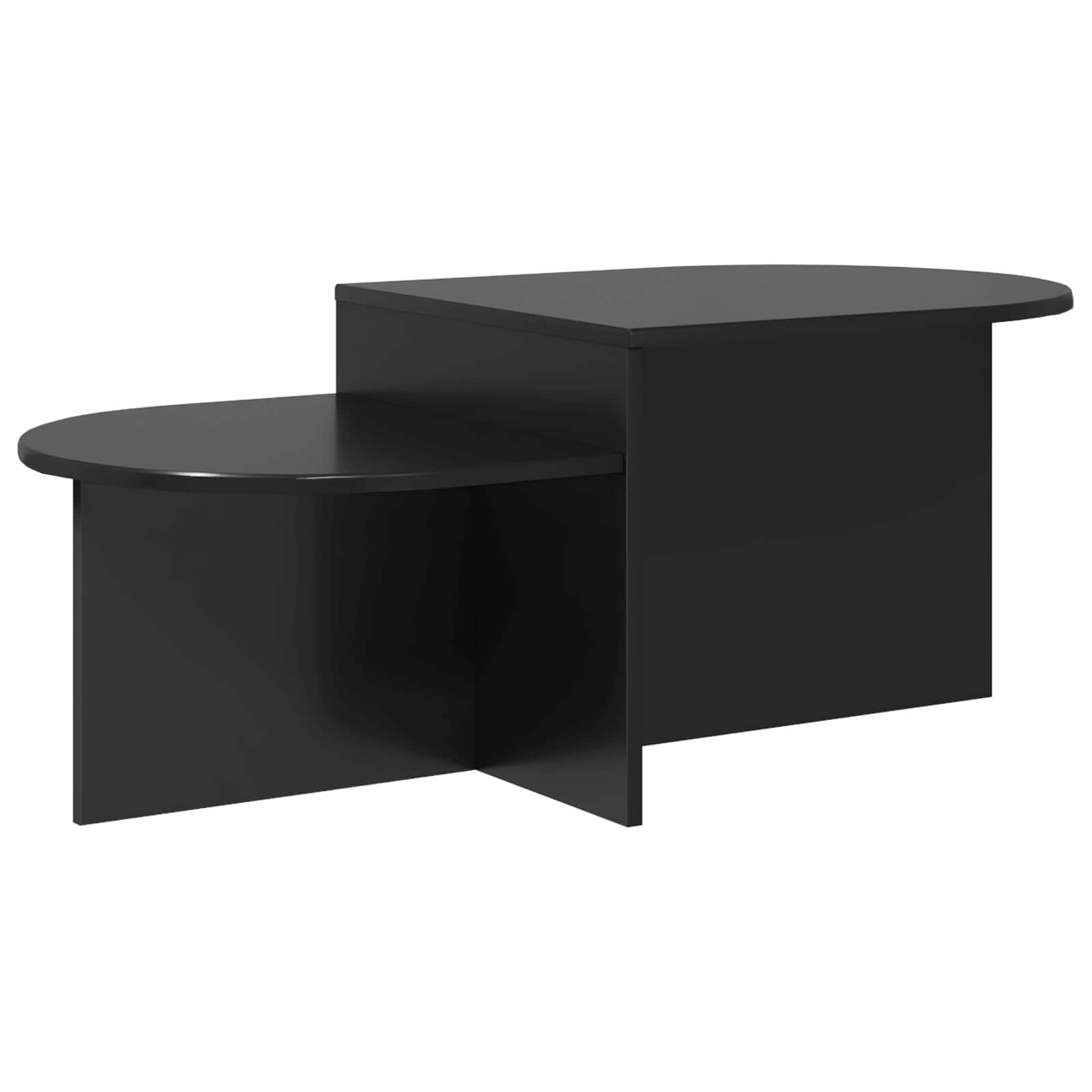 Mesa de Café Roble Negro 100 x 50 x 40 cm Madera de Ingeniería