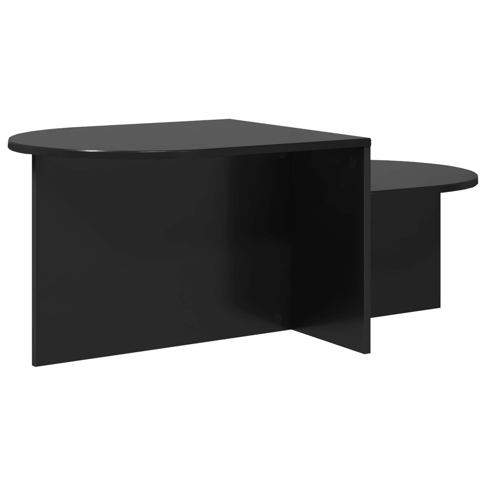 Mesa de Café Roble Negro 100 x 50 x 40 cm Madera de Ingeniería