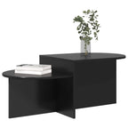 Mesa de Café Roble Negro 100 x 50 x 40 cm Madera de Ingeniería