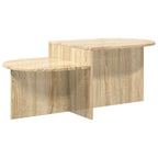 Mesa de Café Roble Sonoma 100 x 50 x 40 cm Madera de Ingeniería