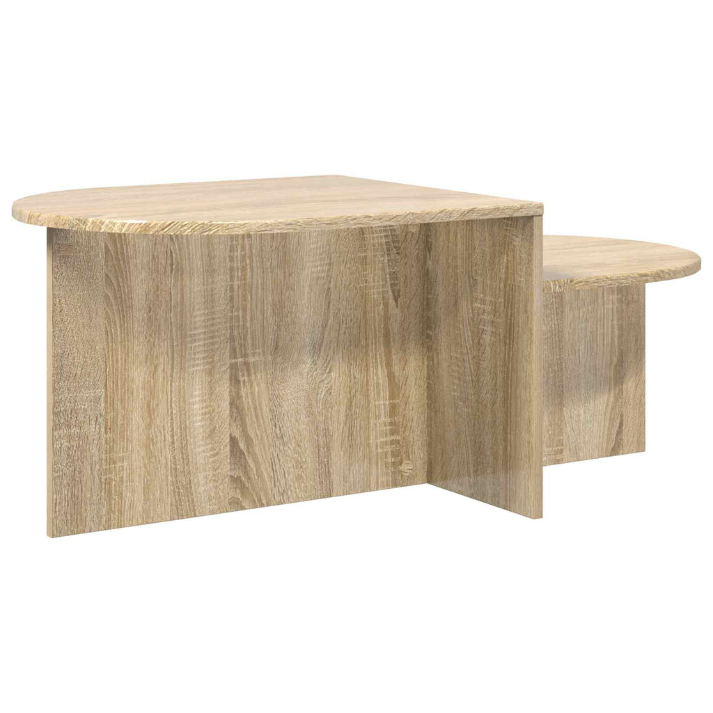 Mesa de Café Roble Sonoma 100 x 50 x 40 cm Madera de Ingeniería