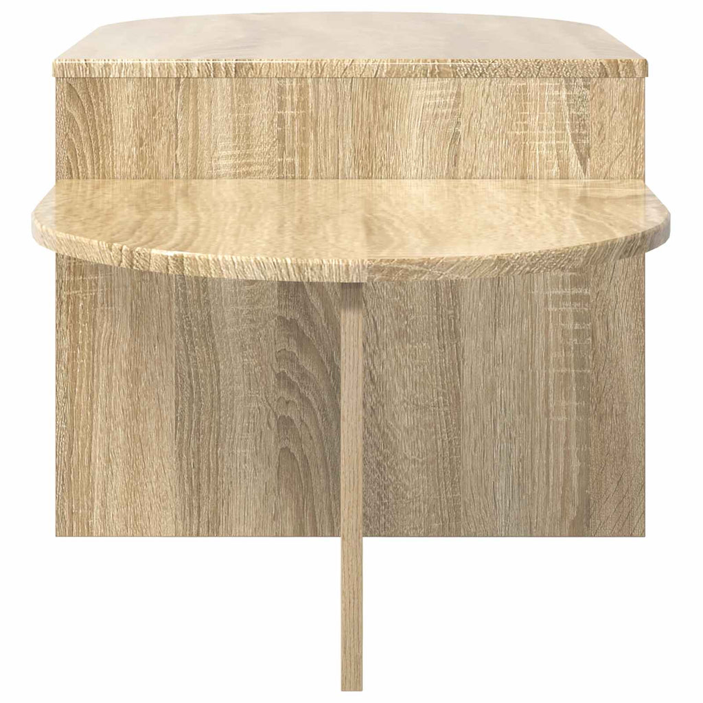 Mesa de Café Roble Sonoma 100 x 50 x 40 cm Madera de Ingeniería