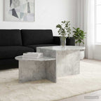 Mesa de Café Gris Hormigón 100 x 50 x 40 cm