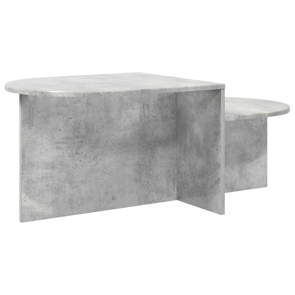 Mesa de Café Gris Hormigón 100 x 50 x 40 cm
