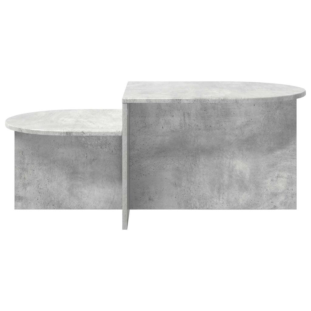 Mesa de Café Gris Hormigón 100 x 50 x 40 cm