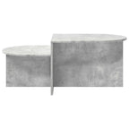 Mesa de Café Gris Hormigón 100 x 50 x 40 cm