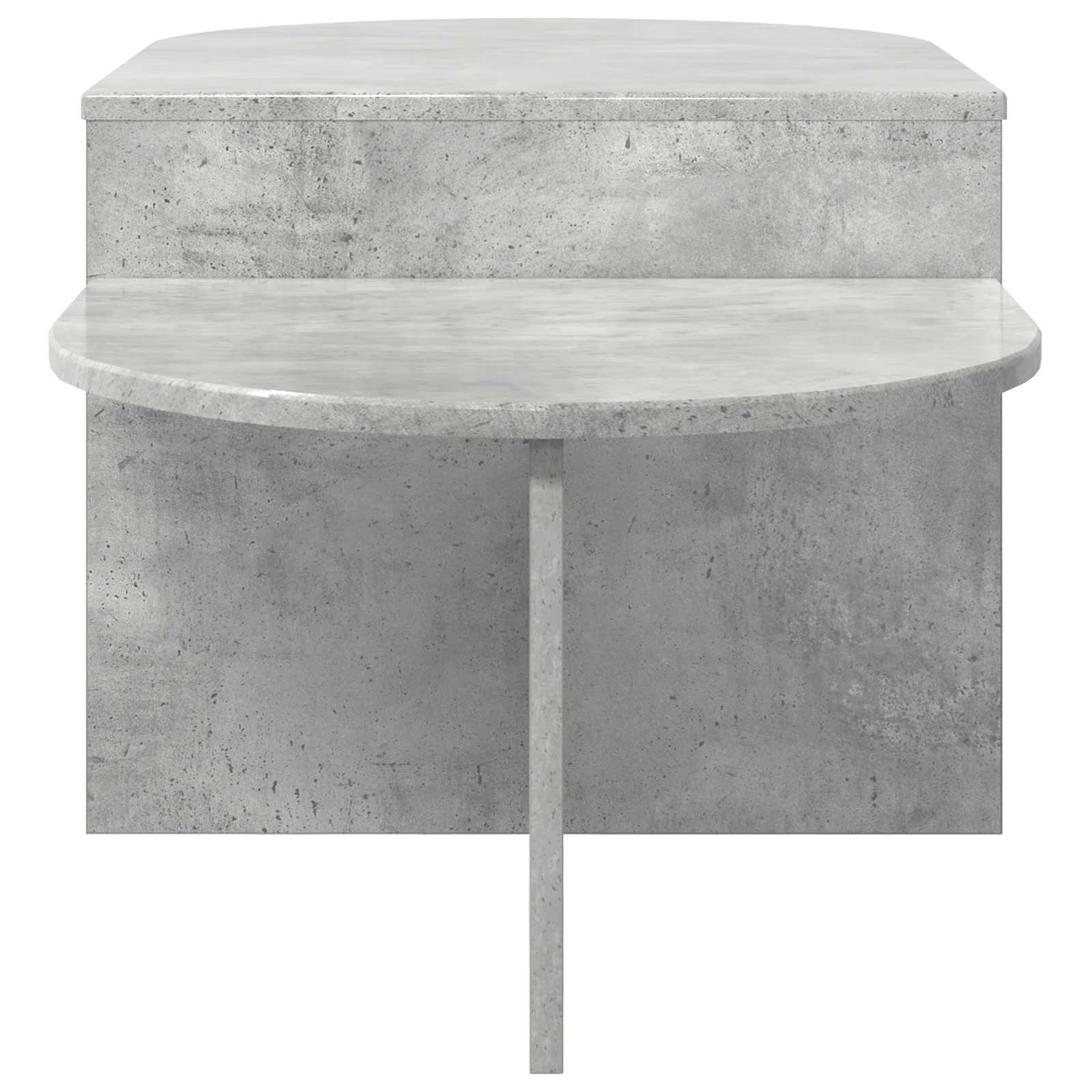 Mesa de Café Gris Hormigón 100 x 50 x 40 cm