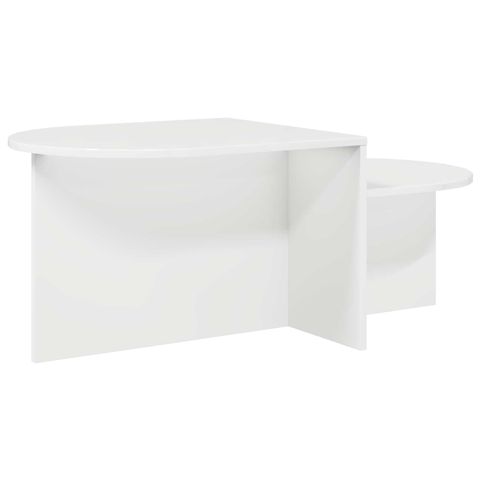 Mesa de Café Brillante 100 x 50 x 40 cm Madera de Ingeniería