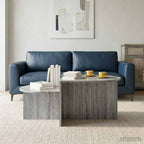 Mesa de Café Gris Sonoma 100 x 50 x 40 cm Madera de Ingeniería