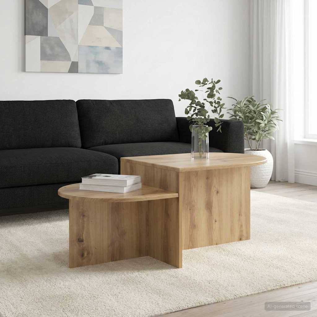 Mesa de Café Roble Artesanal 100 x 50 x 40 cm